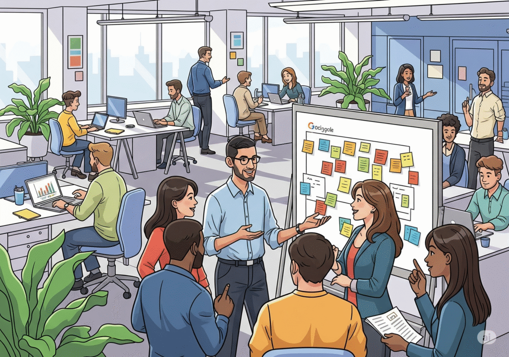 Sundar Pichai, the CEO of Google, said young people: I think the best workers are typically... 1 sundar pichai