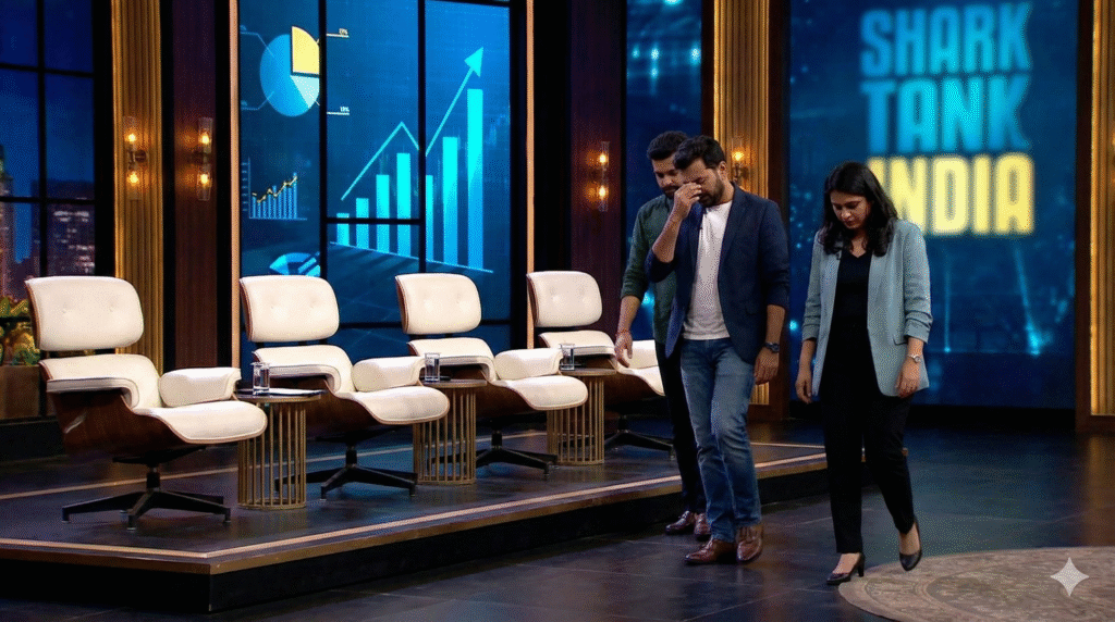 Shark Tank India pitchers suffer from ‘trauma’ after facing rejection by all five Sharks: ‘Izzat toh bacha lete’ 2 Shark Tank India pitchers suffer from ‘trauma’ after facing rejection by all five Sharks: ‘Izzat toh bacha lete’